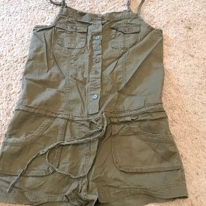 Army Green Romper